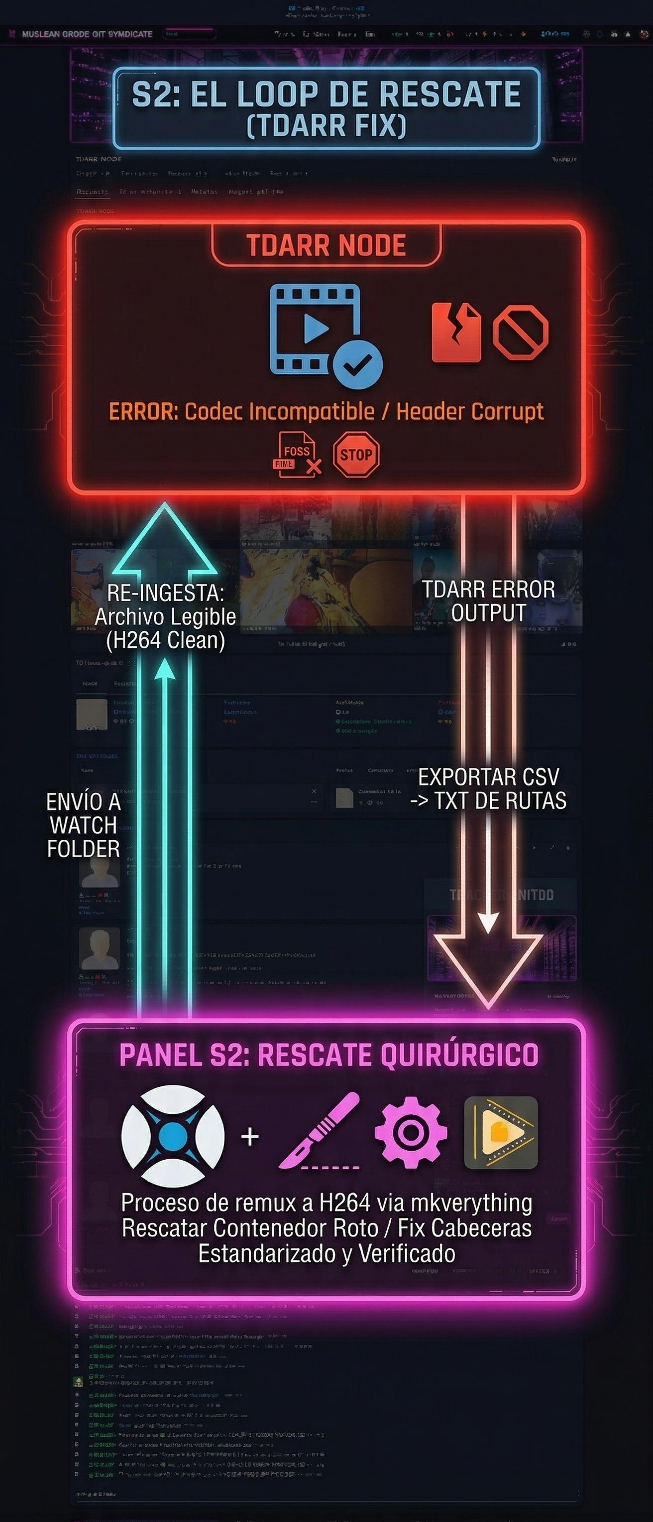 S2 - El Loop de Rescate (Tdarr Fix)